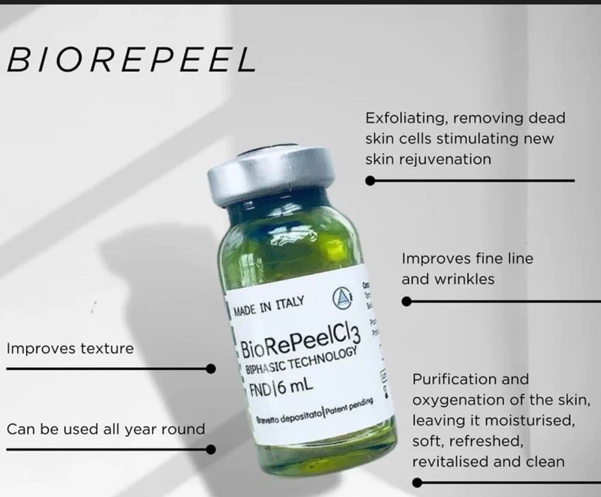 BioRePeelCl3 - Advanced Italian Chemical Peel with Biphasic Technology